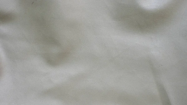 Tessuto Tela Cotone Bianco Sfondo Tessuto Stropicciato — Foto Stock