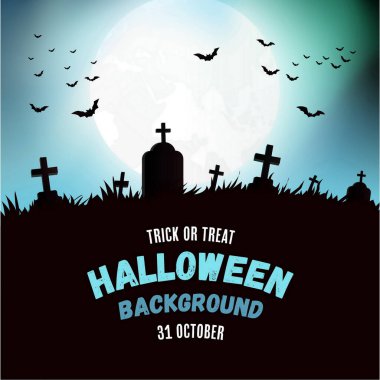 modern cadılar bayramı arkaplan tasarımı vektör çizimi