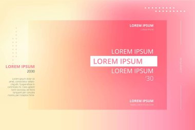 yeni koleksiyon arkaplan şablonu tasarım vektörü çizimi