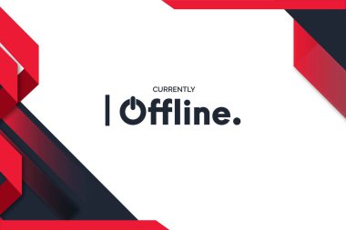 modern pankart seğirme şablonu soyut şekiller vektör tasarımı resimlemesi