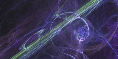 Soyut çok renkli ışık arkaplanı 3B görüntüleme