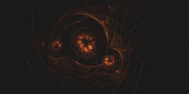 Soyut çok renkli ışık arkaplanı 3B görüntüleme