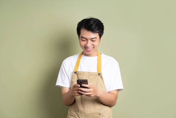 Male Waiter Image Background — Stock Photo, Image