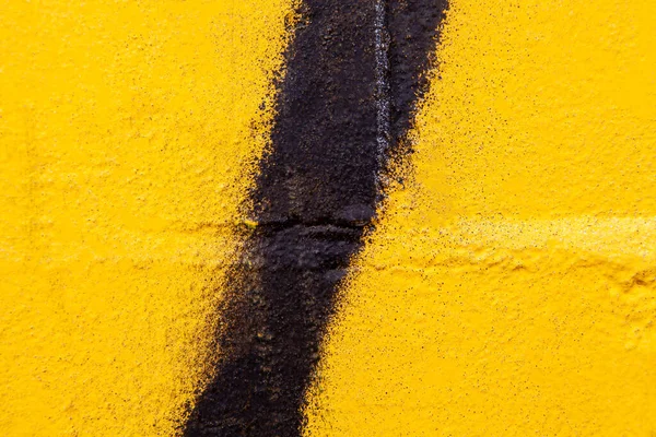 Textura de fundo Amarelo Weathered Grunge Stone Wall — Fotografia de Stock