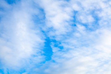 Bulutlu Mavi Gökyüzü Soyut Hava Durumu Renkli Manzara Arkaplan DokusuName