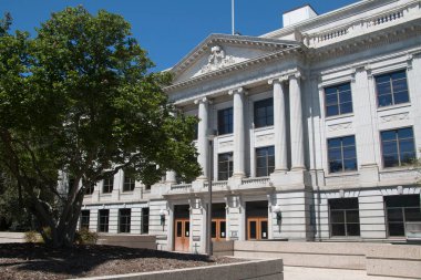  Exterior of Downtown Courthouse in Greensboro, North Carolina