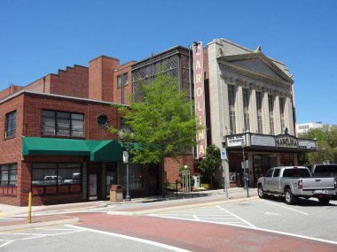 The historic downtown landmark, Carolina Theatre, is a performing arts center, movie theatre and concert hall in Greensboro, North Carolina, NC