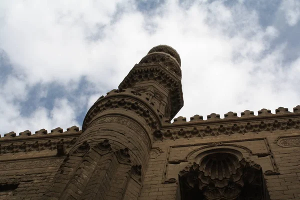 Caire Minaret Mosquée Sultan Hassan Vue Bas — Photo