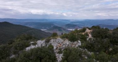 cirque de The Cirque de Moureze is located in the commune of Moureze in the department of Herault. It is close to the Lac du Salagou and the village of Villeneuvette. High quality 4k footage