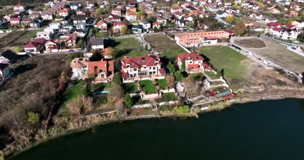 Drone Footage Mogosoaia City Palace Beautiful Sunny Day High Quality — Vídeos de Stock