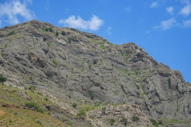 Seyahatler. Karadeniz kıyısındaki dağ sıraları, Kırım Cumhuriyeti.            
