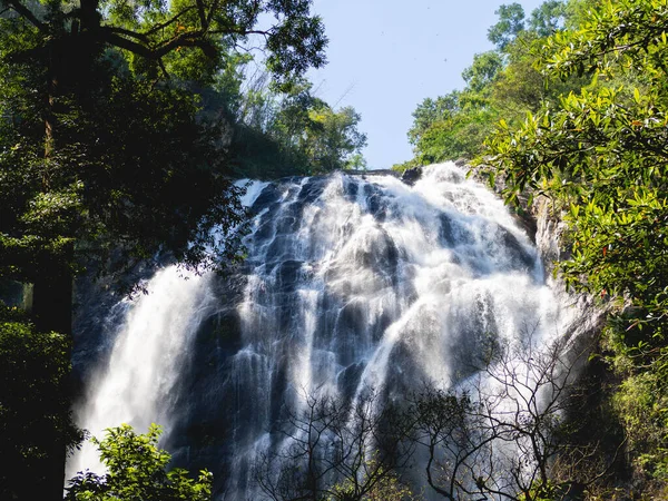 Vodopády Národním Parku Mae Wong Thajsko — Stock fotografie