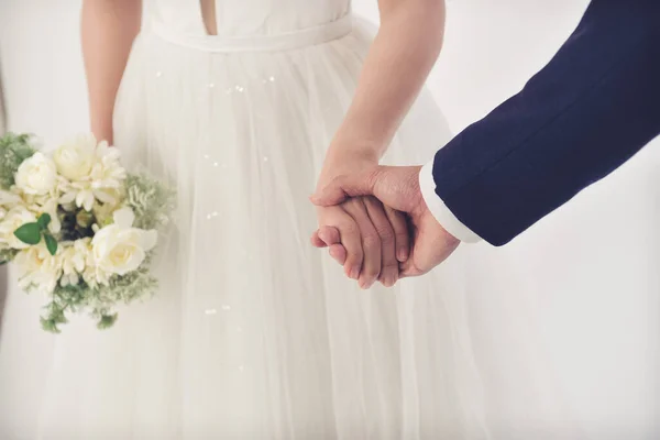 Foto Del Matrimonio Prima Del Matrimonio Dello Sposo Della Sposa — Foto Stock