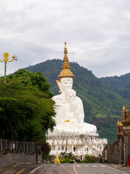 White Buddha Mountain Phetchabun Thailand — Stockfoto