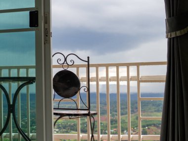 Indoor and sky at Phetchabun, Thailand.