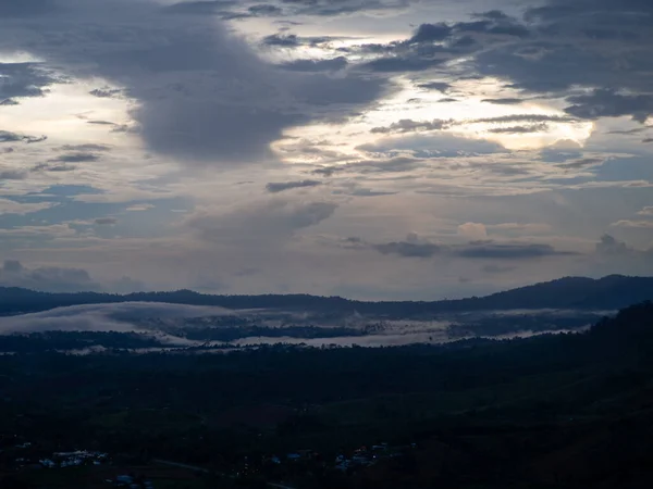 Mountain Sky Phetchabun Thailand — ストック写真