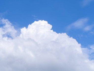 Background is sky and cloud