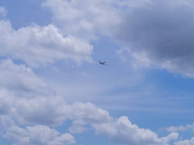 Background is sky and cloud