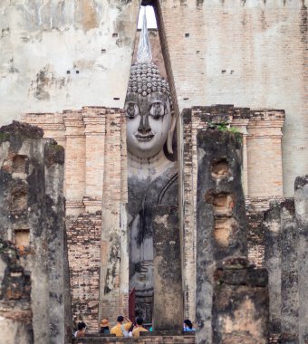 Old temple at Sukhothai Historical Park (Old Sukhothai City), Sukhothai, Thailand.