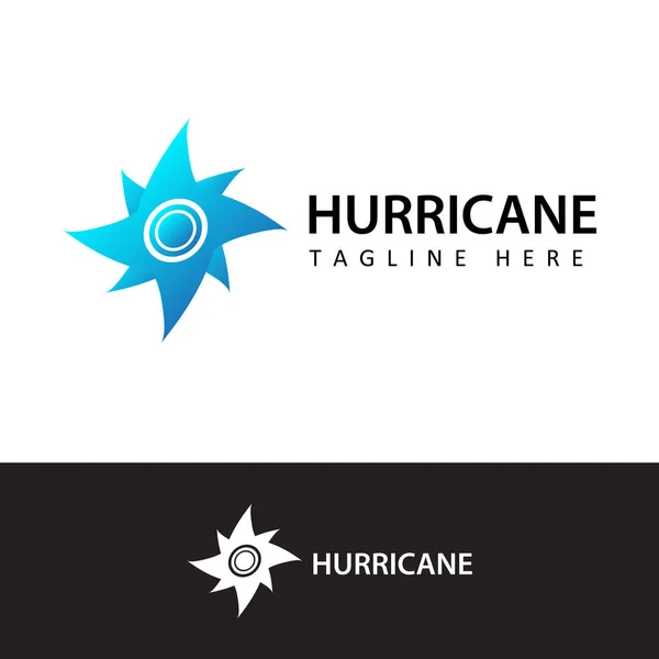 Вектор Дизайна Логотипа Ураганной Воронки — стоковый вектор