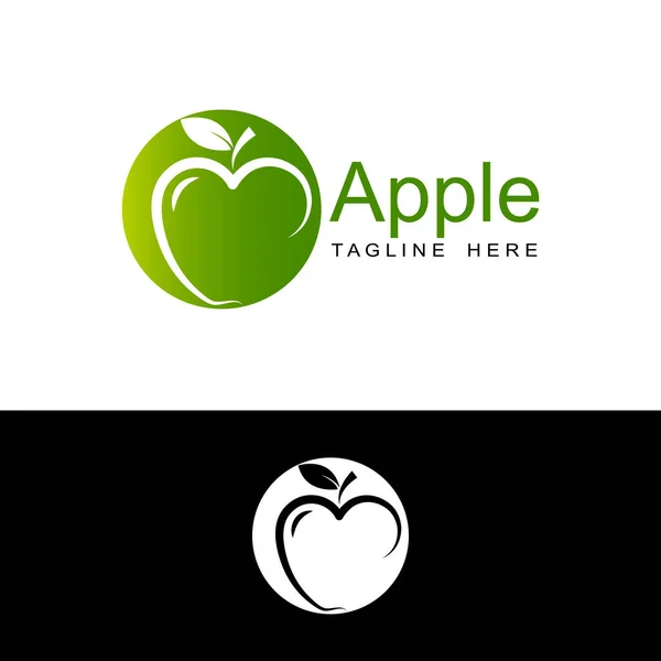 Apple Logo Vorlage Design Vektor — Stockvektor