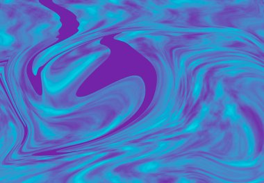 Mor ve mavi boyanın soyut hali. Projelerin için mükemmel.!