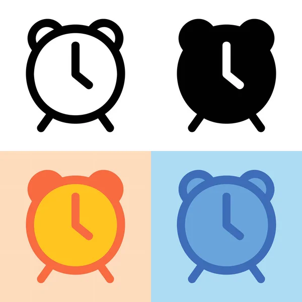 Illustration Vector Graphic Alarm Icon Perfect User Interface New Application — Stock Vector