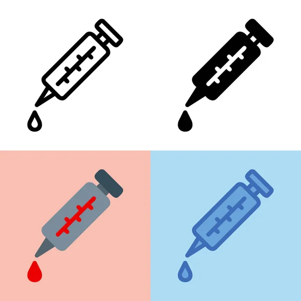 Gráfico Vetorial Ilustração Blood Lancet Icon Perfeito Para Interface Usuário — Vetor de Stock