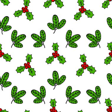 Noel taslak çizimi kusursuz desen. Mutlu Noeller..