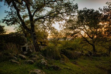 casa delle fate del parco Su Motti di Orroli, provincia del Sud Sardegna