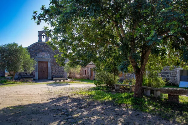 Chiesa Campestre San Michele Comune Ghilarza Provincia Oristano Cerdeña —  Fotos de Stock