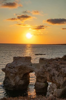 Tramonto a S'anea Scoada, comune di San Vero Milis, provincia di Oristano, Sardegna