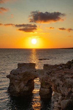 Tramonto a S'anea Scoada, comune di San Vero Milis, provincia di Oristano, Sardegna