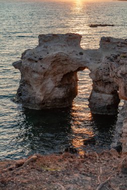 Tramonto a S'anea Scoada, comune di San Vero Milis, provincia di Oristano, Sardegna