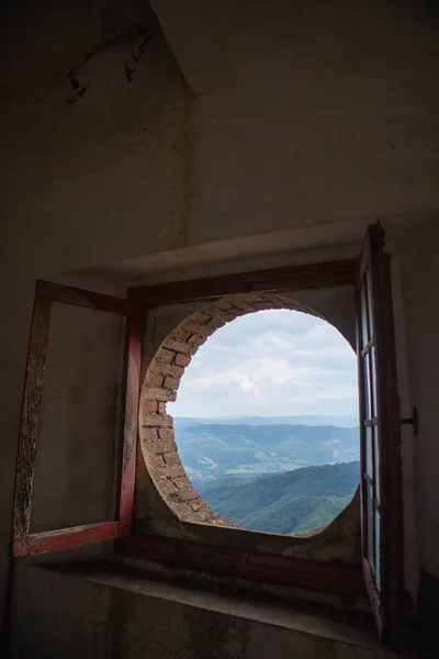 Villa Abbandonata Fuori Bolonha Emília Romanha — Fotografia de Stock