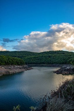 Lago Omodeo, comune di Ardauli, provincia di Oristano, Sardegna