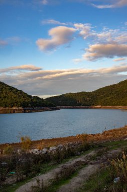 Lago Omodeo, comune di Ardauli, provincia di Oristano, Sardegna