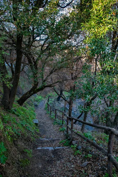 Cascate Sos Molinos Bonarcado Provincia Orristano Cerdeña — Foto de Stock