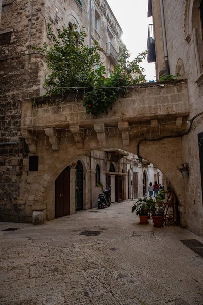 Scorci Bari Vecchia Citt Bari Puglia — Foto Stock