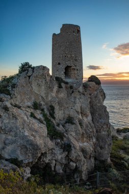 Torre del Prezzemolo, qutiere di Sant 'Elia, citt di Cagliari, Sardegna