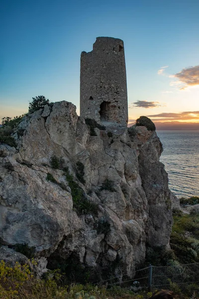 Torre Del Prezzemolo Quartiere Sant Elia Citt Cagliari Sardegna — Stock fotografie