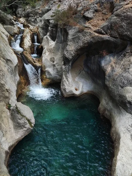 Türk Kanyonunda Şelale — Stok fotoğraf