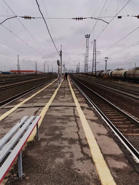 Vista Ferrovia — Fotografia de Stock