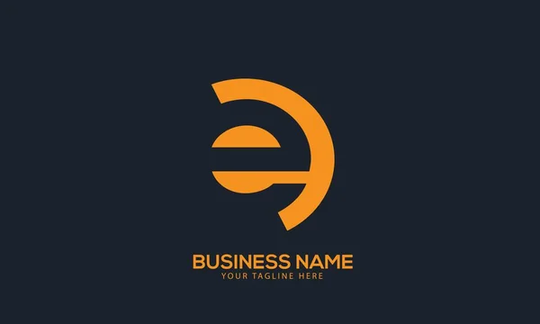 Alphabet Hidden Circle Ecommerce Vector Logo Template —  Vetores de Stock