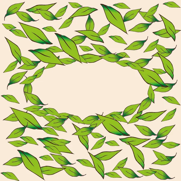 İzole edilmiş arka planda bırakır. Yaprak çerçevesi.