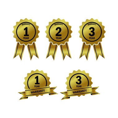 Lüks altın garanti rozeti