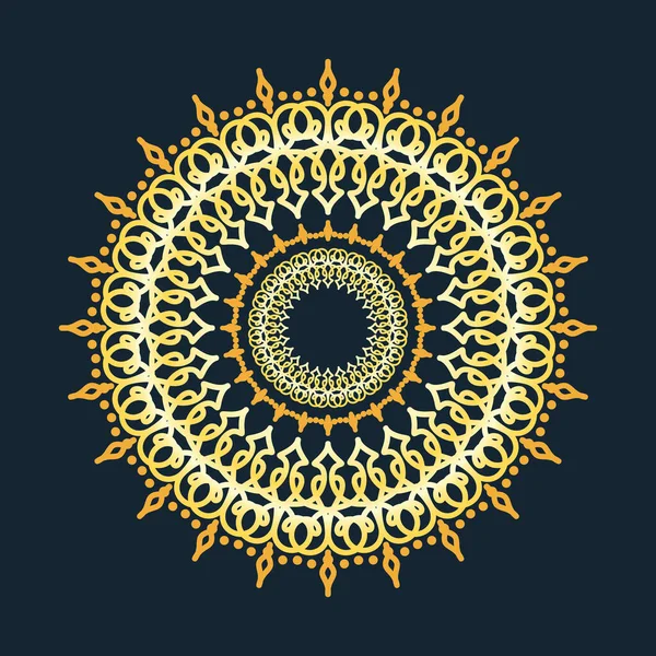 Gradient Mandala illustration. Decorative round ornament. Antique decorative elements. Oriental pattern, vector illustration. mandala for Henna, Mehndi, tattoo, decoration