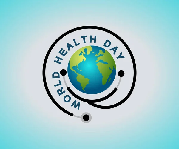 Предпосылки Контекст Illustration World Health Day Global Health Awareness Day — стоковый вектор