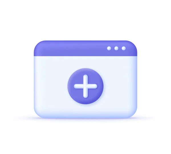Add New Document Isolated White Background Page Icon Can Used — 图库矢量图片