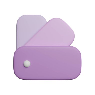 Renk paleti 3d resimleme